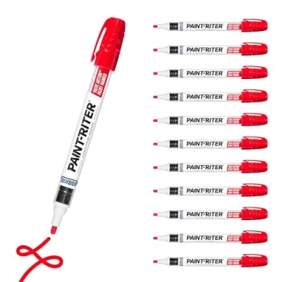 Immagine di Markal Valve Action Paint Marker rosso