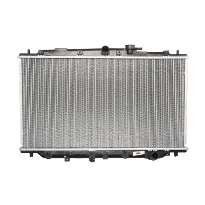 Immagine di NRF 506743 Radiatore motore Alluminio 698 375 16 Alette di raffreddamento saldate