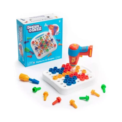 Immagine di Learning Resources Modelli E Forme di Design &amp; Trapano, Multicolore, Medium, 4108