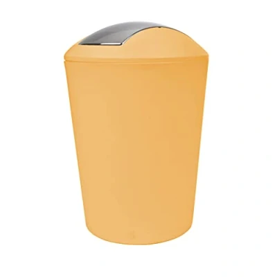 Immagine di Douceur d&#039;Intérieur VITAMINA SDB Pattumiera, ocra, 5.6 L