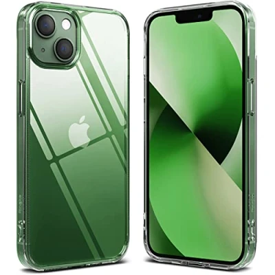 Immagine di Ringke Fusion Compatibile con Cover iPhone 13 Mini (2021) Custodia Trasparente Sottile Retro Rigido Antiurto Paraurti TPU Clear