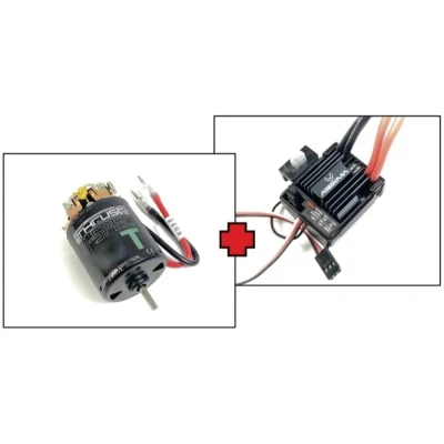 Immagine di Absima Thrust B Spec V2 80T 2100019V2 Giri (Turns): 80 Kit azionamento Brushed per automodello 1:10