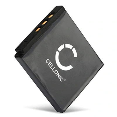 Immagine di CELLONIC Batteria D LI68 Li122 Compatibile con Pentax Q, Q7, Q10, Q S1, Optio VS20, S12, S10, A36, 750mAh 3.6V 3.7V