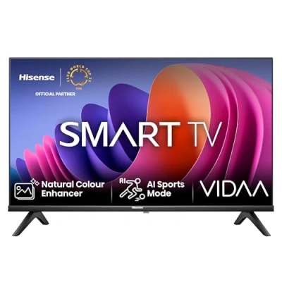 Immagine di Hisense TV 32&quot; HD Ready 32A4N, Smart VIDAA U7, Game Mode, Works with Alexa, Tuner DVB T2/S2 HEVC 10, lativù