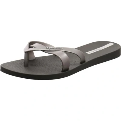Immagine di Ipanema Kirei Fem, Infradito Donna, Nero/Argento, 39 EU