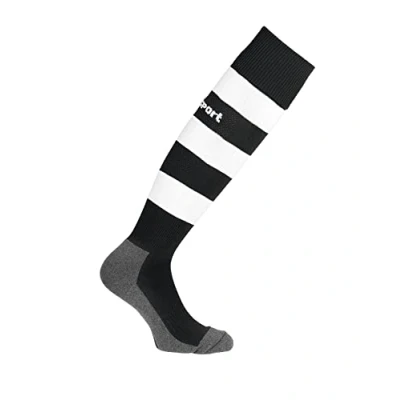 Immagine di uhlsport Team PRO Essential Stripe Socken, Calze da Uomo, Nero/Giallo Limone, 45 47