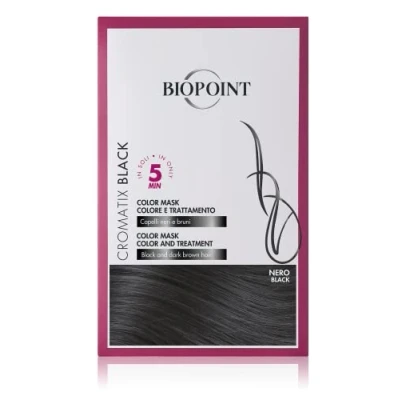 Immagine di Biopoint Cromatix Color Mask, Maschera Colorante per Capelli Senza Ammoniaca, Azione Nutriente e Ravvivante, Intensifica il Colore Dona Brillantezza, 30 ml