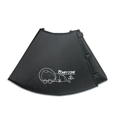 Immagine di All Four Paws, The Comfy Cone, collare a cono per convalescenza, Nero, XX Large