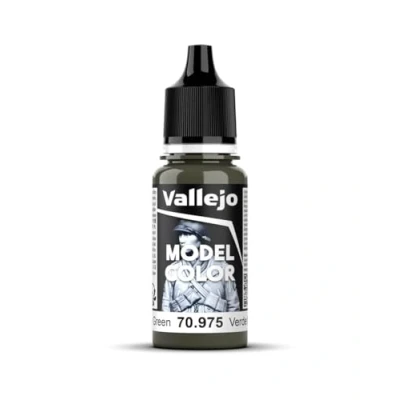 Immagine di Vallejo 70.975 Colore Acrilico Opaco , Verde (Military Green), 17 ml, 1 Pezzo