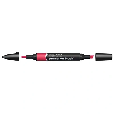 Immagine di Winsor &amp; Newton 0204170 Penarello a Doppia Punta, Rosso (Ruby), Singolo, 1 Pezzo