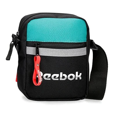 Immagine di Borsa a tracolla Reebok Andover nera 17x21x7 cm in poliestere