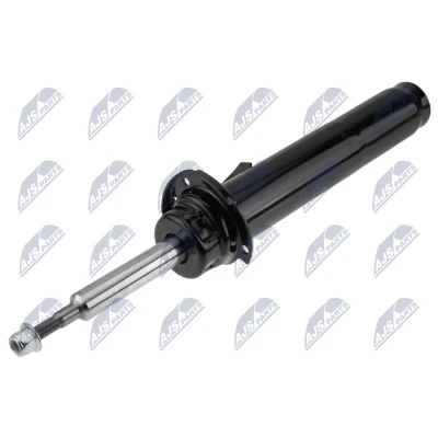 Immagine di NTY A BM 037 Ammortizzatore Assale anteriore Sx pressione del gas doppio tubo tipo McPherson Spina superiore, Collare inferiore