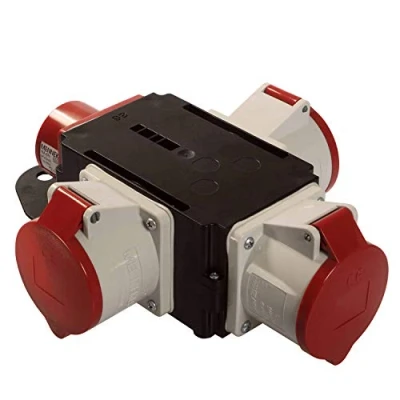 Immagine di AS Schwabe Distributore di corrente CEE MIXO Adapter ELBE 60832 400 V 32 A