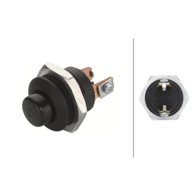 Immagine di HELLA 6JF 001 571 Interruttore, Accensione/motorino d&#039;avviamento S29 Comando pressione N raccordi: 2 avvitato Contatto di chiusura Alesaggio Ø: 24mm Spessore lamiera: 5mm