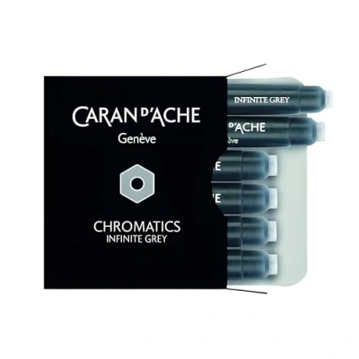 Immagine di Cartucce Caran d&#039;Ache Infinite Grey Incisione gratuita