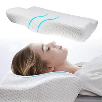 Immagine di OrtoPrime Cuscino cervicale viscoelastico anatomico comfort ortopedico effetto memoria adattabile ergonomico previene il dolore del collo