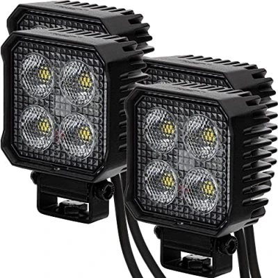 Immagine di LED MARTIN® RS1700 Faro di retromarcia a LED, 1700 lm, rettangolare, 12 V/24 V, certificazione ECE R23, 100% ammissibile, per tutti i tipi, colore: Nero
