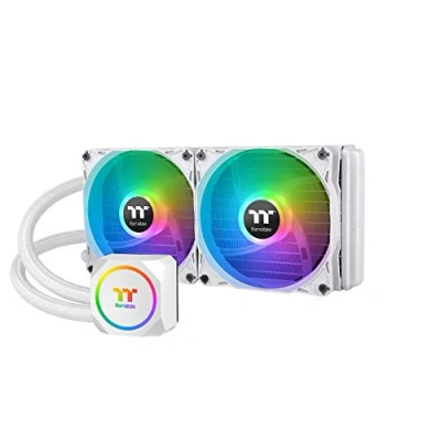 Immagine di Thermaltake TH240 ARGB Sync Snow Edition Raffreddamento ad acqua per PC