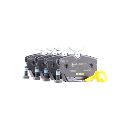 Immagine di TEXTAR 2398001 Kit pastiglie freno con contatto segnalazione usura bulloni pinza accessori OPEL: Vivaro A Combi, B Combi