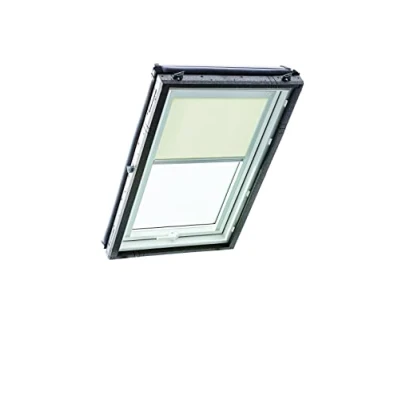 Immagine di Tenda a Rullo Roto ZRE per Finestre Tetti Diurna Binario di Guida Argento delle Serie Designo R6/R8, i8 e Classic 64/84 con Dimensioni 094/140 09/14 Beige Chiaro