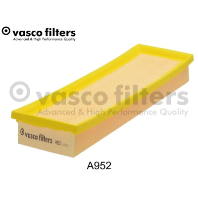Immagine di DAVID VASCO A952 filtro aria 45 110 334 rettangolare Cartuccia CITROËN: C3 I Hatchback, C2 Berlingo / First