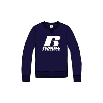 Immagine di Russell Athletic A00701 NA 190 R Crewneck Sweat Uomo Maglia Lunga Navy Taglia M