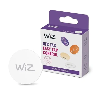 Immagine di WiZ Tag NFC, Illuminazione LED Smart, WIFI e Bluetooth, Facile da Controllare