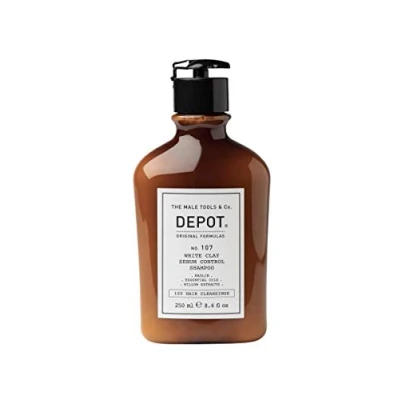 Immagine di DEPOT 107 White Clay Sebum Control Shampoo 250 ml