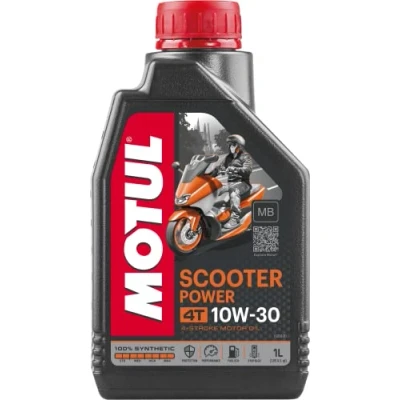 Immagine di Motul OEL MOT 10W30 4T 1L, Marrone, 105936