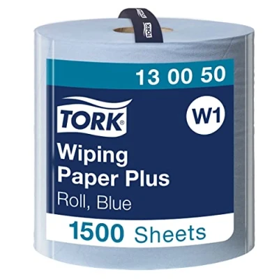 Immagine di Panni in carta multiuso blu W1 TORK 130050