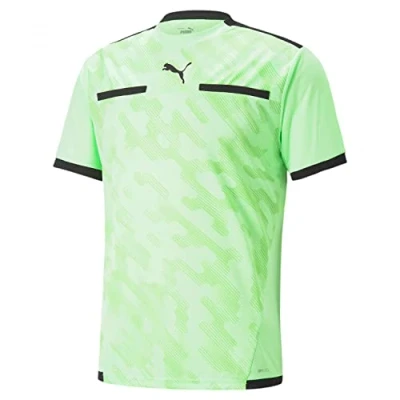 Immagine di PUMA Maillot d&#039;arbitre Teamliga, Camicia Uomo, Fizzy Lime Nero, L