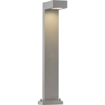Immagine di SLV 232294 Quadrasyl 75 Lampada da terra per esterni a risparmio energetico GX53 11 W Grigio Argento