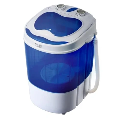 Immagine di Adler AD 8051 lavatrice Portatile Caricamento dall&#039;alto Blu, Bianco 3 kg