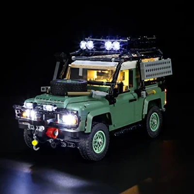 Immagine di LIGHTAILING Set di luci per Lego 10317 Classico Land Rover Defender 90 illuminazione a LED compatibile con i mattoncini modello non incluso