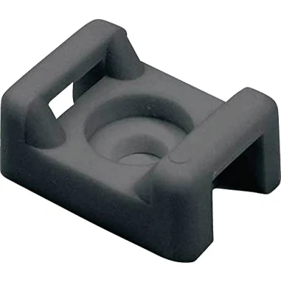 Immagine di HellermannTyton CTM1 PA66 BK Basetta di fissaggio avvitabile, rivettato 151 30400 Nero 1 pz.