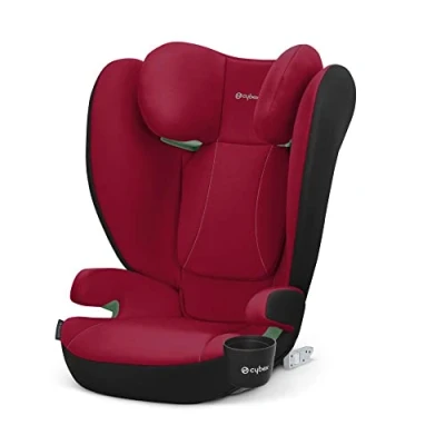 Immagine di CYBEX Silver Seggiolino Auto Solution B2 i Fix, Con Porta Bevande, Per o Senza ISOFIX, Da 15 a 50 kg circa, circa 3 12 Anni, Dynamic Red (Rosso)