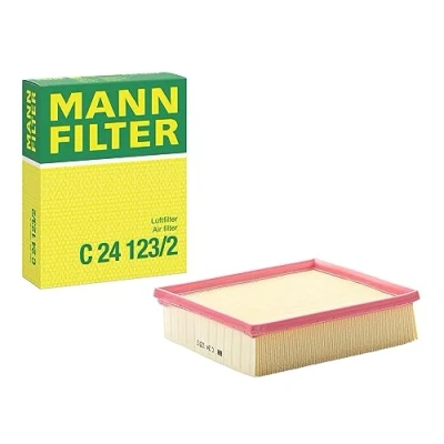 Immagine di MANN FILTER C 24 123/2 Filtro dell&#039;aria AUTOVETTURE + VEICOLI COMMERIALI