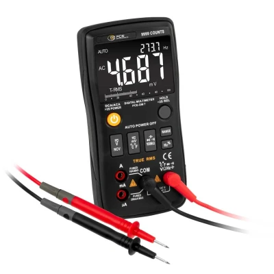 Immagine di PCE Instruments DM 7 Multimetro portatile digitale CAT II 1000 V, III 600 V