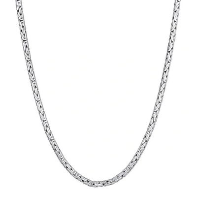 Immagine di Kuzzoi Exklusive 0109841420 Collana da uomo in Argento 925, 4 mm, senza ciondolo, lunghezza 50 cm 60 cm, 60, sterling