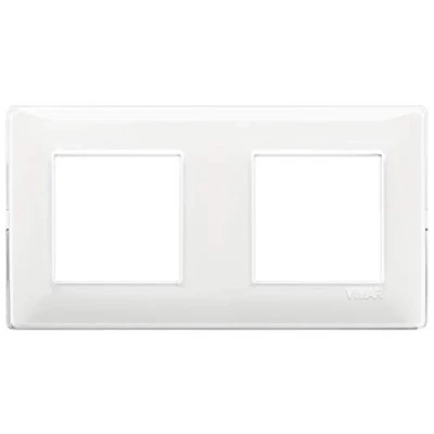 Immagine di Vimar Serie piatta Piastra 4 modulo 71mm reflex neve