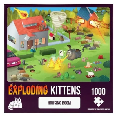 Immagine di Exploding Kittens Puzzle, PBOOM 1K 6