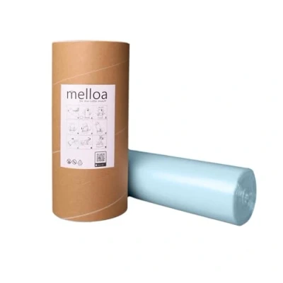 Immagine di MELLOA Ricarica universale per pattumiera a pannolino compatibile con Tommee Tippee Sangenic TEC Simplee Twist &amp; Click Spross Ubbi Magic Littycat bidoni pannolini (Blu, 200m + Tubo di Carta)