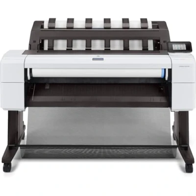 Immagine di HP DesignJet T1600 3EK10A, da 91 cm, velocità 180 stampe A1 all’ora, grammatura 60 a 328 g/m², LAN Gigabit, USB, Wi Fi, piedistallo, Bianco