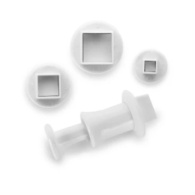 Immagine di IBILI 788405 Set di 3 frese con espulsore quadrato