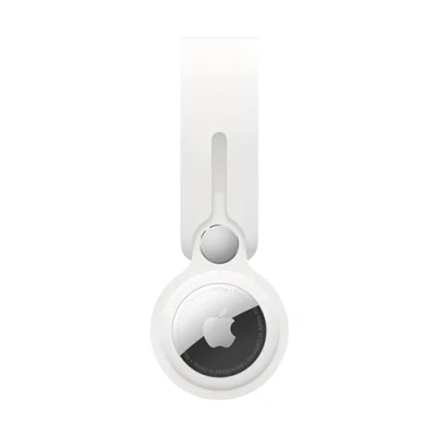 Immagine di Apple AirTag Loop Pelle PU Bianco
