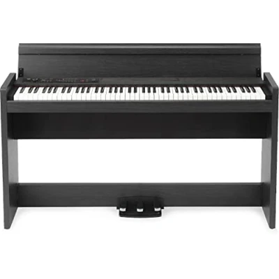 Immagine di KORG LP 380 RWBK U, Pianoforte Digitale, Tastiera 88 Tasti RH3 (Real Weighted Hammer Action 3),3 Curve di Dinamica, generatore Stereo PCM con Polifonia 120 Voci,Colore Rosewood Grain Black