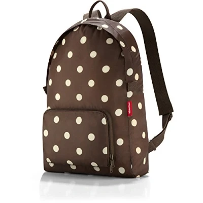 Immagine di Reisenthel Ap6018 Zaino Casual, 22 cm, 14 Litri, Colore Mocha Dots