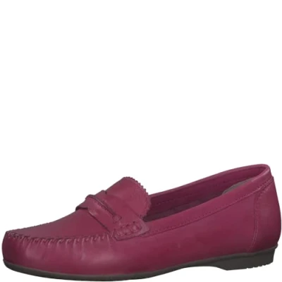 Immagine di MARCO TOZZI Mocassini Donna in Pelle Eleganti, Rosa (Pink 1), 38 EU