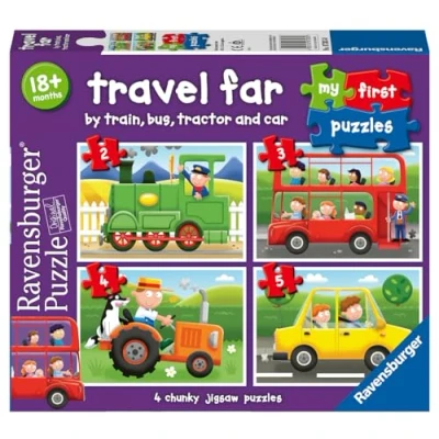Immagine di Ravensburger Italy My First Puzzle 2 3 4 5 Pezzi Veicoli Mezzi di Trasporto, 07303