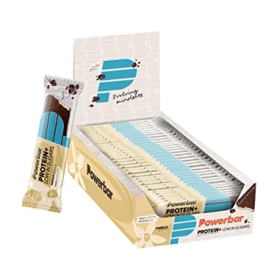 Immagine di Powerbar Protein Plus Low Sugar Vanilla 30x35g Barretta ad alto contenuto proteico e a basso di zuccheri